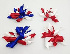 img 1 attached to 🐶 Colorful Curly Hair Accessories Pack of 20 for Pet Small Dogs and Cats - Grooming Supplies with Rubber Bands - PET SHOW