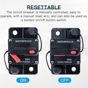 img 2 attached to Ancable Circuit Breaker Waterproof Trolling Industrial Electrical