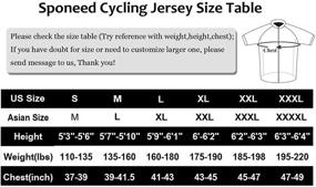 img 1 attached to 🚴 sponeed Men's Cycling Jerseys Tops - Biking Shirts with Short Sleeves, Full Zipper & Pockets - Bike Clothing for Bicycle Jacket