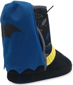 img 1 attached to Comics Batman Slippers Black Numeric_7