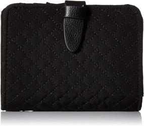 img 4 attached to Vera Bradley Iconic Microfiber Classic Women's Handbags & Wallets