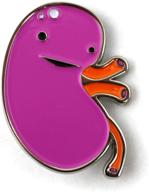 i heart guts kidney enamel lapel pin - embrace urine love! logo