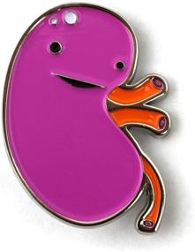 img 4 attached to I Heart Guts Kidney Enamel Lapel Pin - Embrace Urine Love!