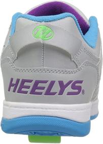 img 2 attached to Heelys Voyager Reflective 👟 Medium Girls' Athletic Tennis Shoes