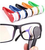 eyeglass microfiber eyeglasses spectacles cleaning logo
