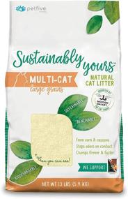 img 4 attached to 🌿 Sustainably Yours Multi-Cat Litter: Natural, Eco-Friendly, and 13 lbs