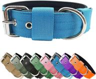 🐾 1.5-inch wide heavy-duty tactical dog collar - military-grade thick nylon with adjustable metal d-ring & buckle - ideal for working, training, and k9 medium-large dogs logo