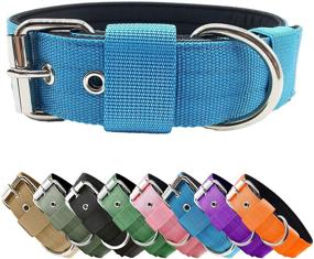 img 4 attached to 🐾 1.5-Inch Wide Heavy-Duty Tactical Dog Collar - Military-Grade Thick Nylon with Adjustable Metal D-Ring & Buckle - Ideal for Working, Training, and K9 Medium-Large Dogs