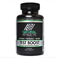 💪 all-natural testosterone booster for men (90 capsules) | enhance strength, endurance, lean muscle development | horny goat weed & tribulus terrestris for optimal results logo