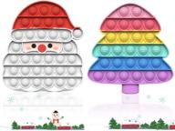 🎄 christmas fidget pop toy decorations logo