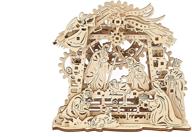 🎄 exquisite ugears nativity scene construction decorations: bring the true spirit of christmas home logo