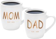 unique white coffee mugs for parents - thoughtful gifts for moms and dads логотип