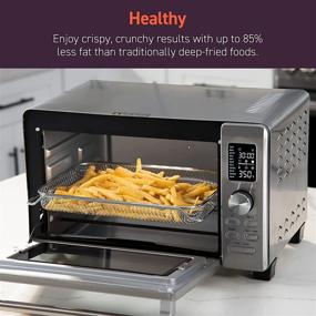 img 3 attached to 🍳 COSORI 11-in-1 Air Fryer Toaster Oven Combo 25L with Dehydrator, Chicken, Pizza, 30 Recipes, 4 Accessories Included, Alexa & Wi-Fi Enabled, Silver CS125-AO