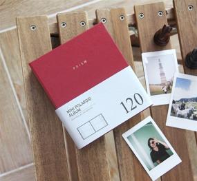 img 3 attached to 📸 Capturing Memories in Style: INDIGO Prism Photo Album for Mini Polaroid Fujifilm Instax Mini (Wine)
