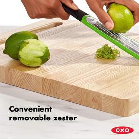 img 1 attached to 🧀 Enhanced OXO Good Grips Box Grater: With Removable Zester - Unbeatable Kitchen Tool!