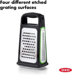 img 2 attached to 🧀 Enhanced OXO Good Grips Box Grater: With Removable Zester - Unbeatable Kitchen Tool!