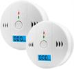 detector monoxide detection digital included logo