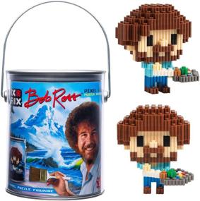 img 4 attached to 🎨 Unleash Your Inner Artist with Bob Ross Pixel Puzzle Bricks