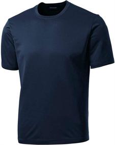 img 1 attached to 👕 DRIEQUIP Men's Plus-Size Short Sleeve Moisture-Wicking Performance T-Shirts