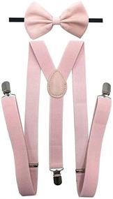 img 4 attached to 🎩 Stylish and Customizable Wedding Suspenders for Added Elegance
