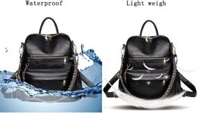 img 1 attached to Versatile Convertible Backpack: Stylish Women's Handbags & Wallets for Any Occasion