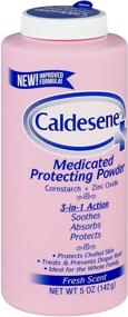 img 3 attached to 🌿 Caldesene Medicated Protecting Powder: Talc-Free, Cornstarch & Zinc Oxide - 5oz