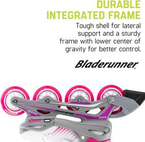 img 1 attached to Bladerunner Rollerblade Adjustable Performance 0T1011006R2