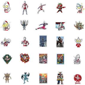 img 1 attached to Ultraman Stickers Motorcycle Skateboard No Duplicate