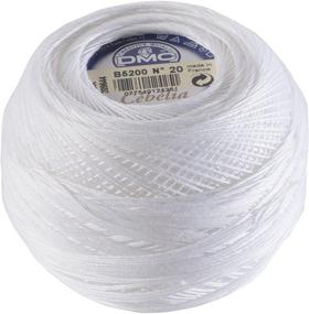 img 2 attached to 🧶 Cebelia Crochet Cotton Size 10 in Bright White