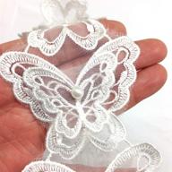 pepperlonely white pearl butterfly ribbon logo