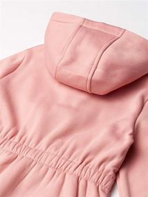 img 2 attached to 🧥 Stylish and Warm: Pink Platinum Girls' Fleece Anorak for the Perfect Winter Look