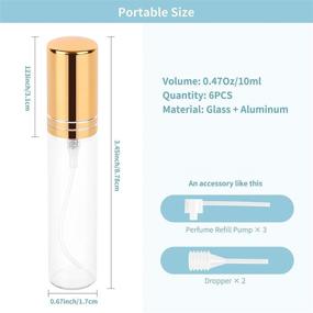 img 3 attached to 🌸 Premium Refillable Perfume Atomizer Bottles