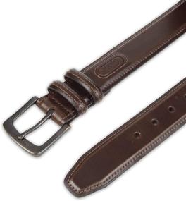 img 1 attached to 👔 Columbia Men's Classic Logo Belt: Stylish and Functional Men's Accessories in Belts