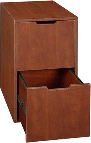 img 3 attached to Freestanding Pedestal Drawer Cabinet Truffle Furniture