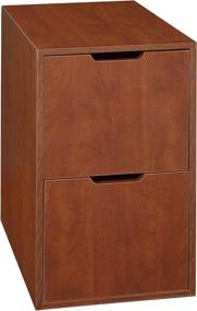 img 4 attached to Freestanding Pedestal Drawer Cabinet Truffle Furniture