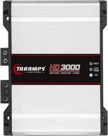 🔊 taramps 900890 hd класс d 3000 ватт rms 4 ома автомобильный усилитель для динамиков с встроенным вентилятором для теплового менеджмента - полноценная моно звуковая система логотип