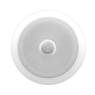 🔊 pyle pdic80 white - pair of 8” ceiling wall mount speakers, 2-way midbass woofer, directable 1” titanium dome tweeter, flush design with 55hz-22khz frequency response & 300 watts peak power - easy installation logo