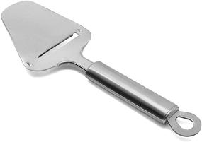 img 1 attached to 🧀 Stainless Steel Cheese Slicer, 9.3 Inch Heavy Duty Cheese Knife for Semi-Soft and Semi-Hard Cheese - Shaver and Server