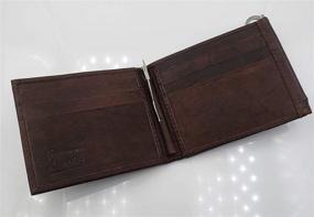 img 2 attached to 🐮 Cowhide Wallets: The Ultimate Trifold Bifold Double Wallets