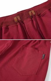 img 1 attached to Pdbokew Men's Cool Jogger Shorts - Stylish and Functional Athletic Pants with Zipper Pockets