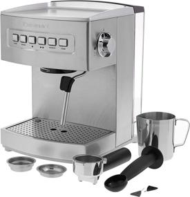 img 3 attached to ☕ Кофеварка Cuisinart EM-200NP1 с программным управлением, 15 бар, из нержавеющей стали, 12.8"(Д) х 9.25"(Ш) х 10.63"(В)