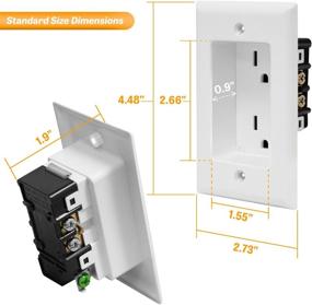 img 2 attached to 💡 Встроенная блокировка TG15RD31 Topgreener - Упаковка из 2 штук