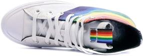 img 1 attached to 🌈 Converse Star Pride Sneakers White - Embrace Style with a Touch of Pride