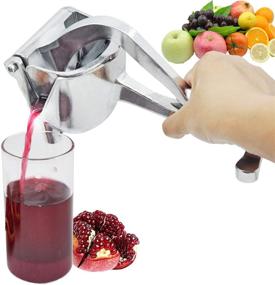 img 4 attached to 🍋 YooleTong Fruit Manual Juicer: Hand Press Citrus Lemon Squeezer for Fresh Juice Extraction