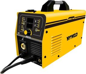 img 4 attached to MYYWELD 160A 3-in-1 MMA/MIG/LIFT TIG Welder Machine with IGBT Inverter – MIG Welder for Flux Core Gas/Gasless Welding, Wire Dia. 0.8-1.0mm, 2lbs Welding Wire Stick Welder at 220V
