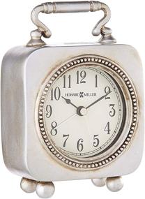 img 2 attached to ⏰ Enhanced Howard Miller Kegan Table Clock - Quartz Alarm Movement with Dial Light for Added Convenience