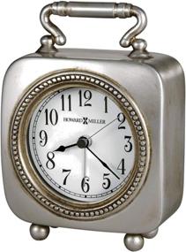 img 4 attached to ⏰ Enhanced Howard Miller Kegan Table Clock - Quartz Alarm Movement with Dial Light for Added Convenience