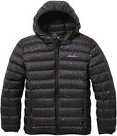 🧥 eddie bauer kids down jacket: the perfect jacket for boys' clothing in jackets & coats logo