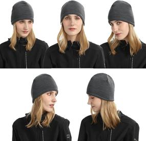 img 3 attached to XiFe Unisex Indoors Beanie Hairloss Outdoor Recreation for Hiking & Outdoor Recreation Clothing