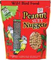 🐦 c & s products peanut nuggets: convenient pack of 6 - ideal bird food logo